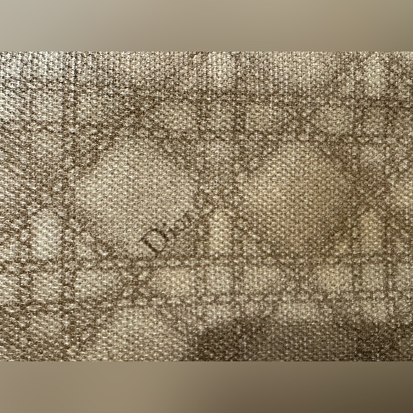 Vintage Christian Dior Long Zip Crosshatch Wallet - Picture 2 of 16